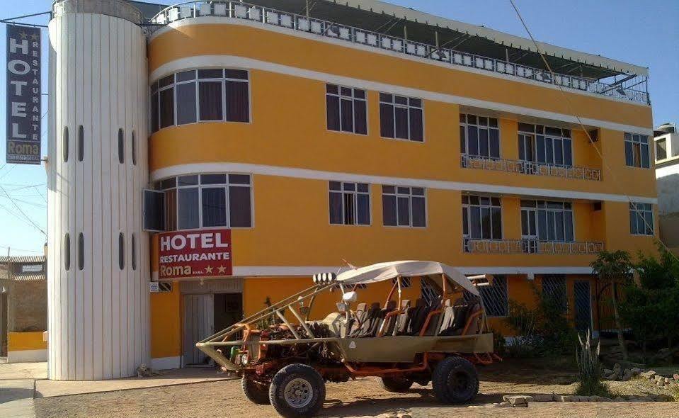 Hotel Y Restaurante Roma Ика Экстерьер фото
